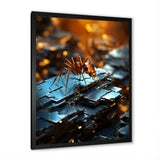Digital Antics Pixelated Ant - Ant Wall Art Prints