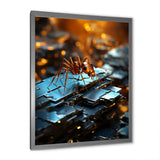 Digital Antics Pixelated Ant - Ant Wall Art Prints