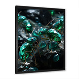 Emerald Explorations Ants - Green Ant Wall Art