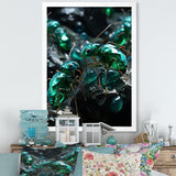 Emerald Explorations Ants - Green Ant Wall Art