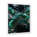 Emerald Explorations Ants - Green Ant Wall Art