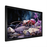 Enchanted Microcosm Ant - Ant Large Canvas Wall Art