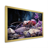 Enchanted Microcosm Ant - Ant Large Canvas Wall Art