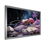 Enchanted Microcosm Ant - Ant Large Canvas Wall Art