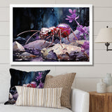 Enchanted Microcosm Ant - Ant Large Canvas Wall Art
