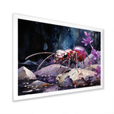 Enchanted Microcosm Ant - Ant Large Canvas Wall Art