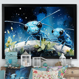 Enchanted Minions Blue Ants - Ant Home Decor Art