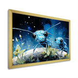 Enchanted Minions Blue Ants - Ant Home Decor Art