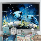 Enchanted Minions Blue Ants - Ant Home Decor Art