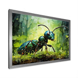 Forest Guardian Green Ant - Ant Bedroom Wall Art