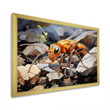 Golden Pathways Golden Ant - Ant Wall Decor