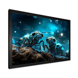 Lunar Workers Silver Ants - Silver Ant Wall Art