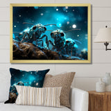 Lunar Workers Silver Ants - Silver Ant Wall Art