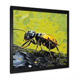 Neon Pioneers Yellow Black Ant - Ant Wall Decor