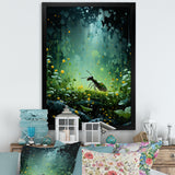 Undergrowth Explorer Moss Green Ant - Green Ant Wall Art