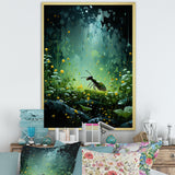 Undergrowth Explorer Moss Green Ant - Green Ant Wall Art