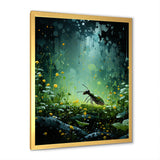 Undergrowth Explorer Moss Green Ant - Green Ant Wall Art