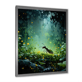 Undergrowth Explorer Moss Green Ant - Green Ant Wall Art