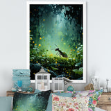 Undergrowth Explorer Moss Green Ant - Green Ant Wall Art