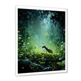 Undergrowth Explorer Moss Green Ant - Green Ant Wall Art