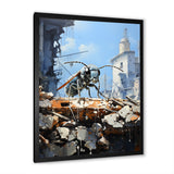 Urban Explorer Concrete Ant - Gray Ant Wall Art