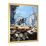Urban Explorer Concrete Ant - Gray Ant Wall Art