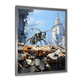 Urban Explorer Concrete Ant - Gray Ant Wall Art