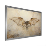 Minimalism Bat Open Wings - Bat Wall Art Prints