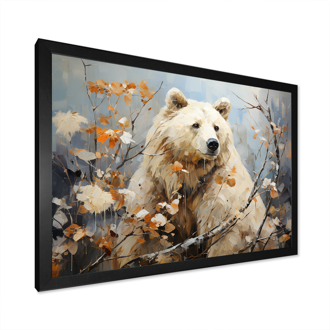 Contemporary Bear Grace - Bear Canvas Wall Art