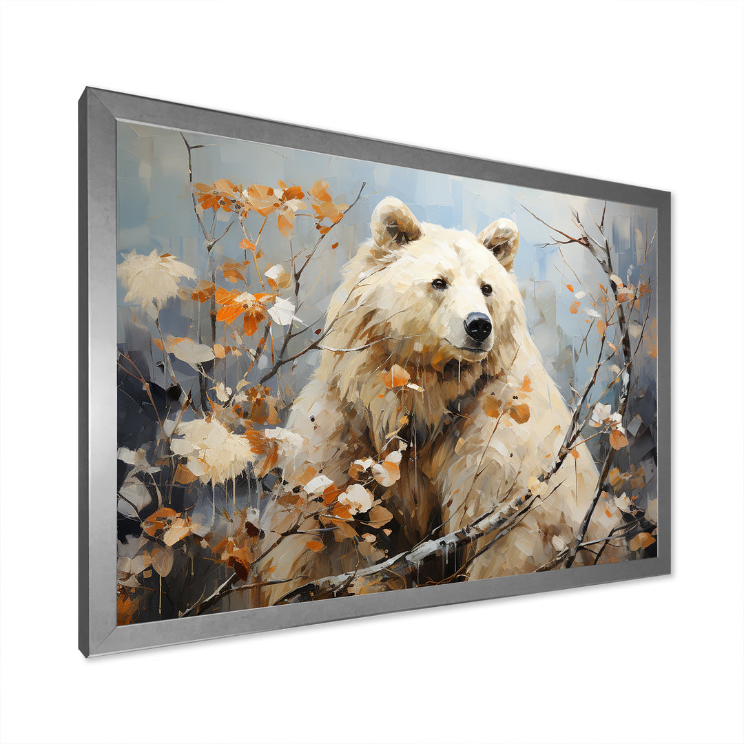 Contemporary Bear Grace - Bear Canvas Wall Art
