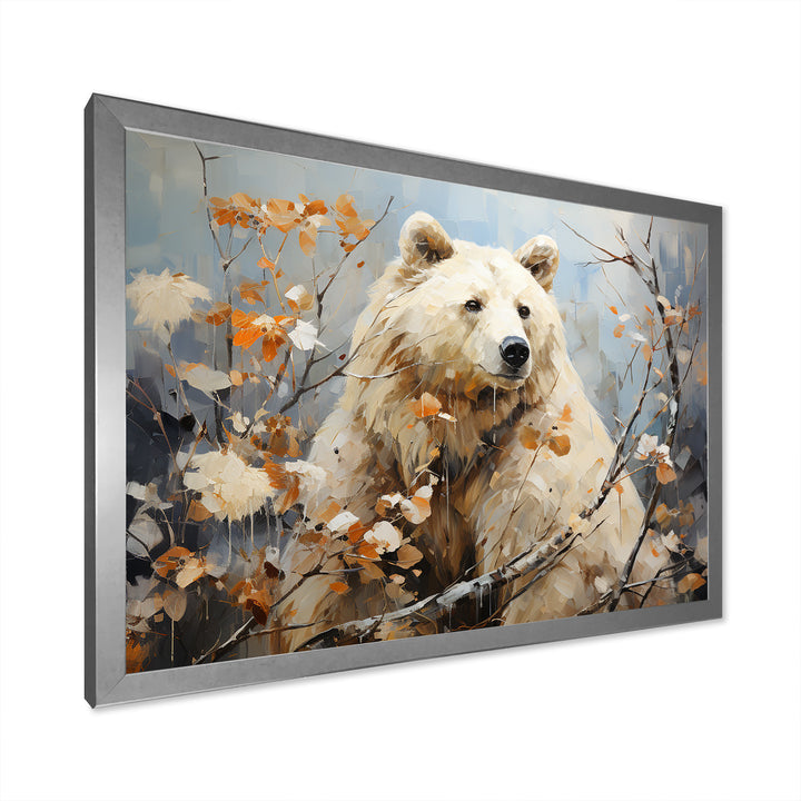 Contemporary Bear Grace - Bear Canvas Wall Art