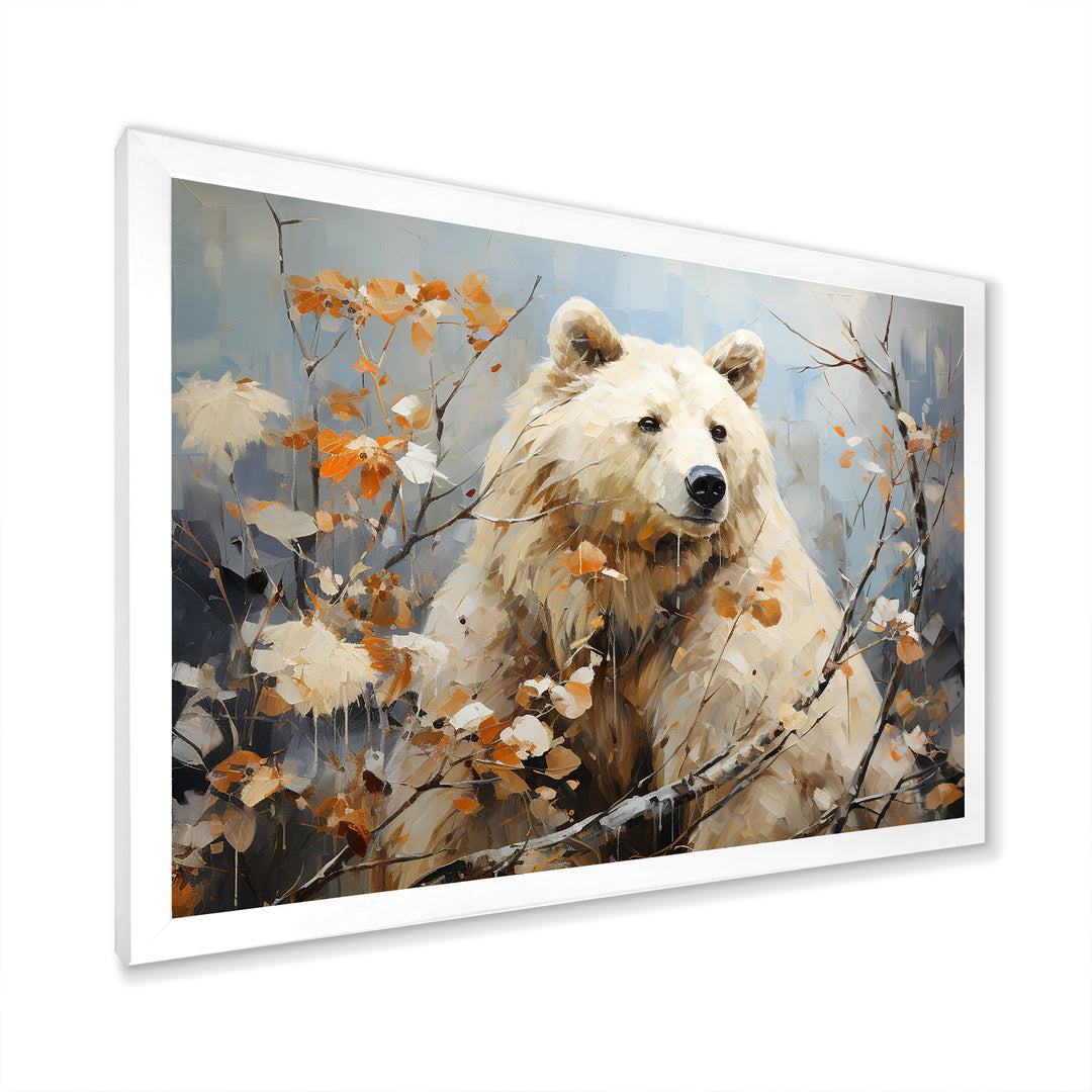 Contemporary Bear Grace - Bear Canvas Wall Art