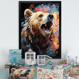 Cosmic Grizzly Bear Journey - Bear Wall Art Prints