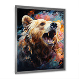 Cosmic Grizzly Bear Journey - Bear Wall Art Prints