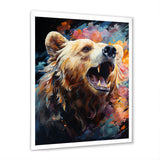 Cosmic Grizzly Bear Journey - Bear Wall Art Prints