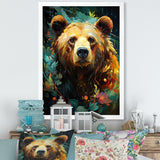 Expressionist Grizzly Bear Vigor - Bear Wall Art Prints