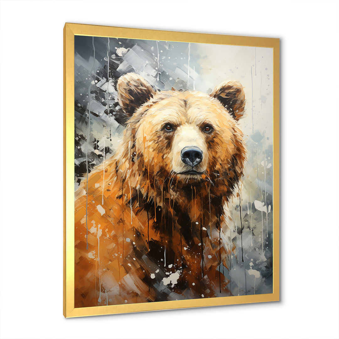 Majestic Mountain Bear - Bear Canvas Wall Art