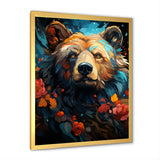 Pop Art Grizzly Bear Popularity - Bear Living Room Wall Art