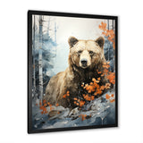 Surreal Grizzly Bear Dreamscape - Bear Canvas Wall Art