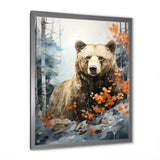 Surreal Grizzly Bear Dreamscape - Bear Canvas Wall Art