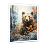 Surreal Grizzly Bear Dreamscape - Bear Canvas Wall Art
