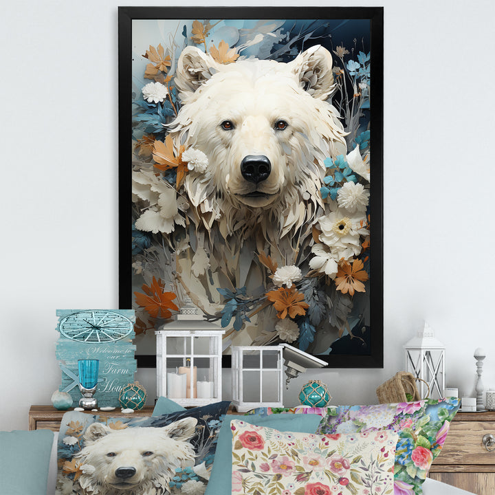 Surreal Bear Dreamscape - Bear Canvas Wall Art