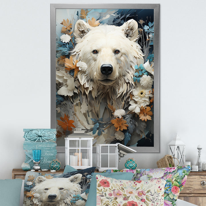 Surreal Bear Dreamscape - Bear Canvas Wall Art