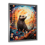 Fantasy Beaver Timberland - Brown Beaver Wall Art