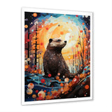 Fantasy Beaver Timberland - Brown Beaver Wall Art