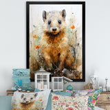 Surreal Beaver Dreams - Beaver Bedroom Wall Art