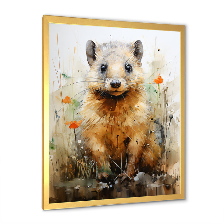 Surreal Beaver Dreams - Beaver Bedroom Wall Art