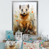 Surreal Beaver Dreams - Beaver Bedroom Wall Art