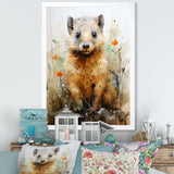 Surreal Beaver Dreams - Beaver Bedroom Wall Art