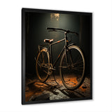 Bronze Balance Bicycle - Bicycle Canvas Wall Art